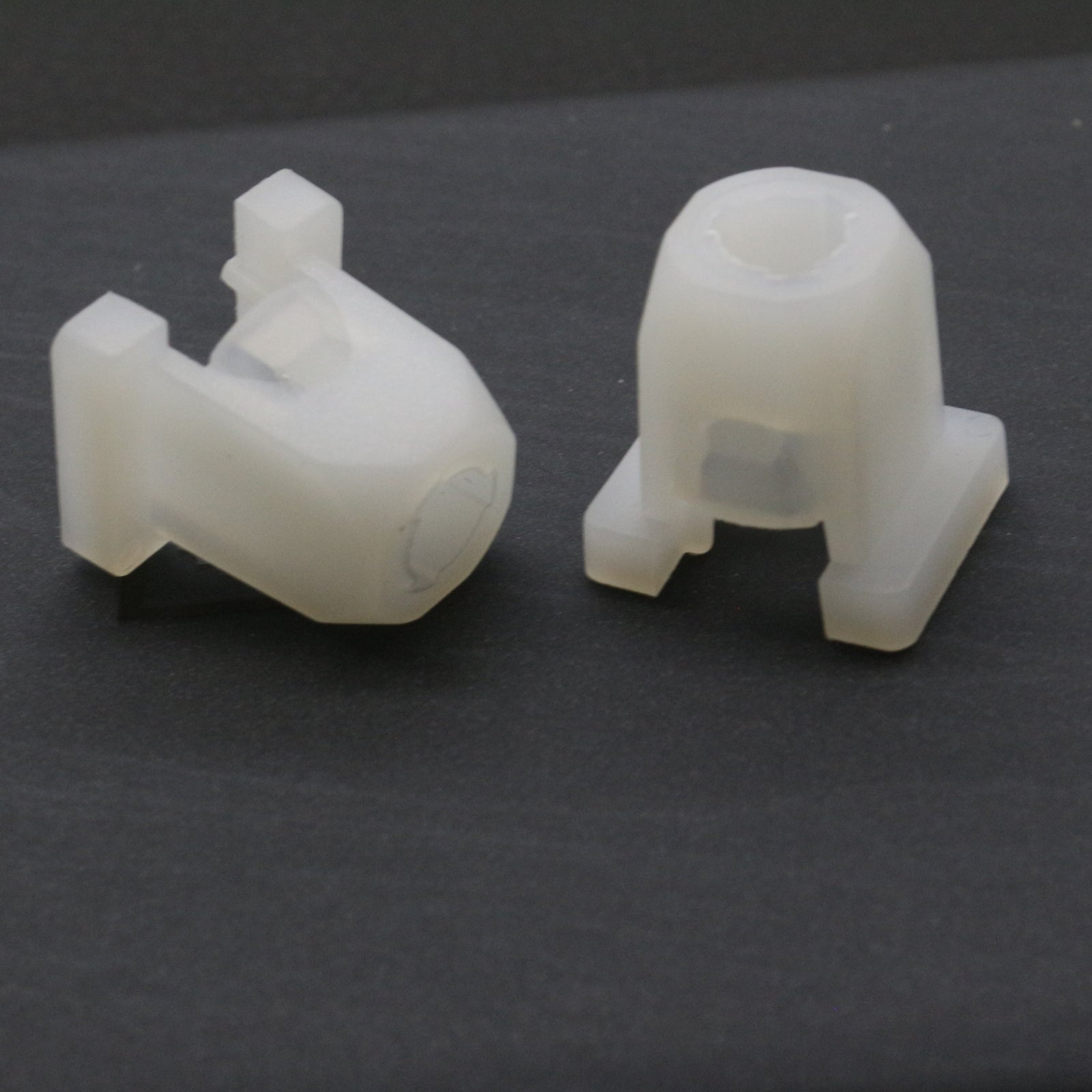 For GM for Chevrolet Headlight Adjusting Nuts Retainer Fastener White Nylon 10 Pcs