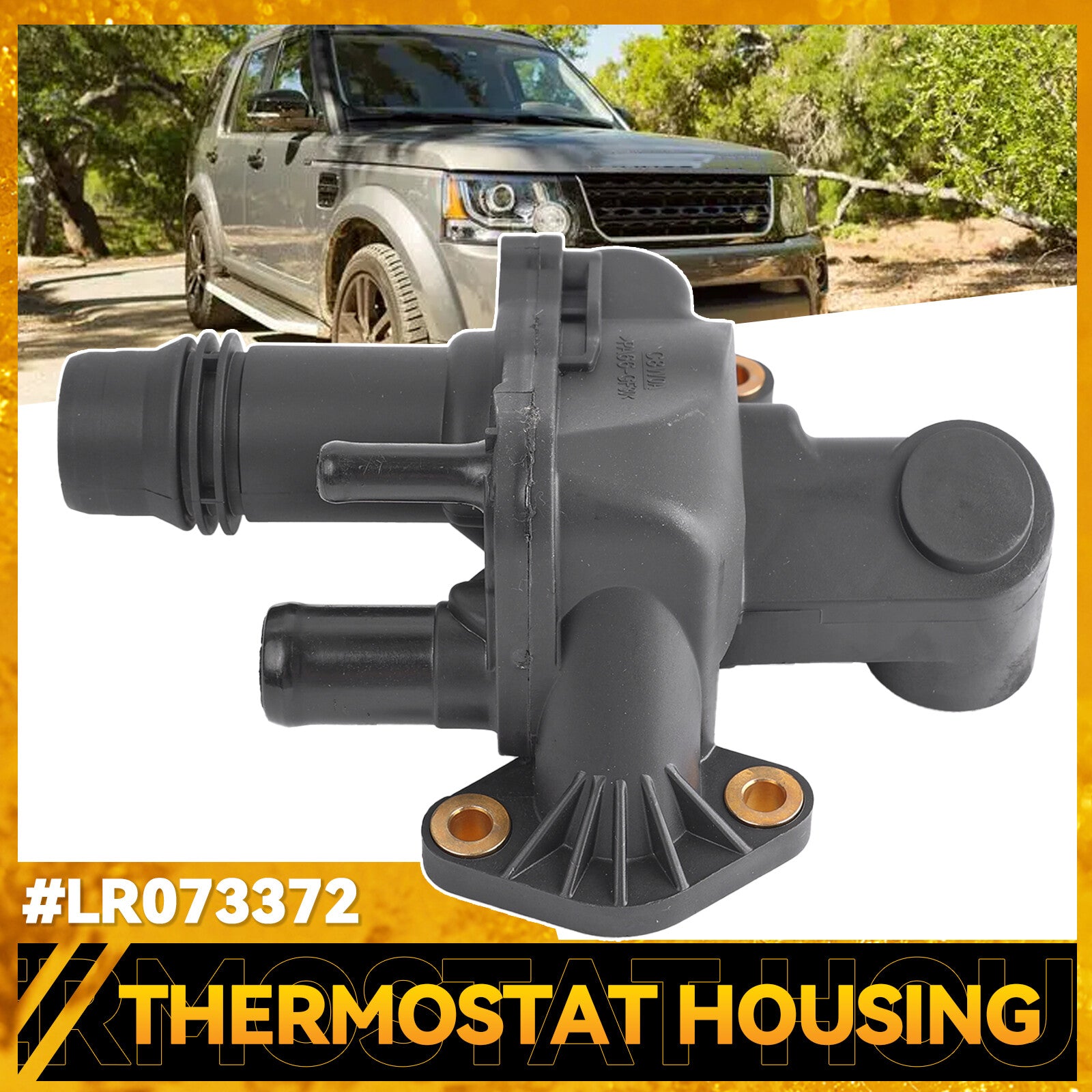 THERMOSTAT HOUSING WATER OUTLET PIPE for RANGE ROVER SPORT 2.7&3.0 TDV6 LR073372 Q
