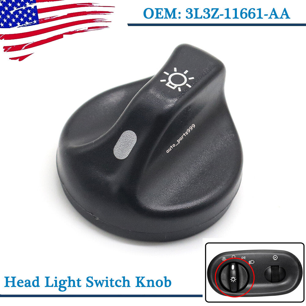 Headlight switch Knob 3L3Z11661AA suitable for , , F-350, F-450. n