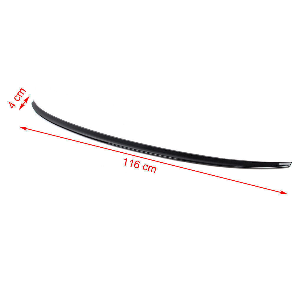 1PC Gloss Black Car ABS Tail Wing Rear Trunk Spoiler For 2014-2019 18 for AUDI A3 Q