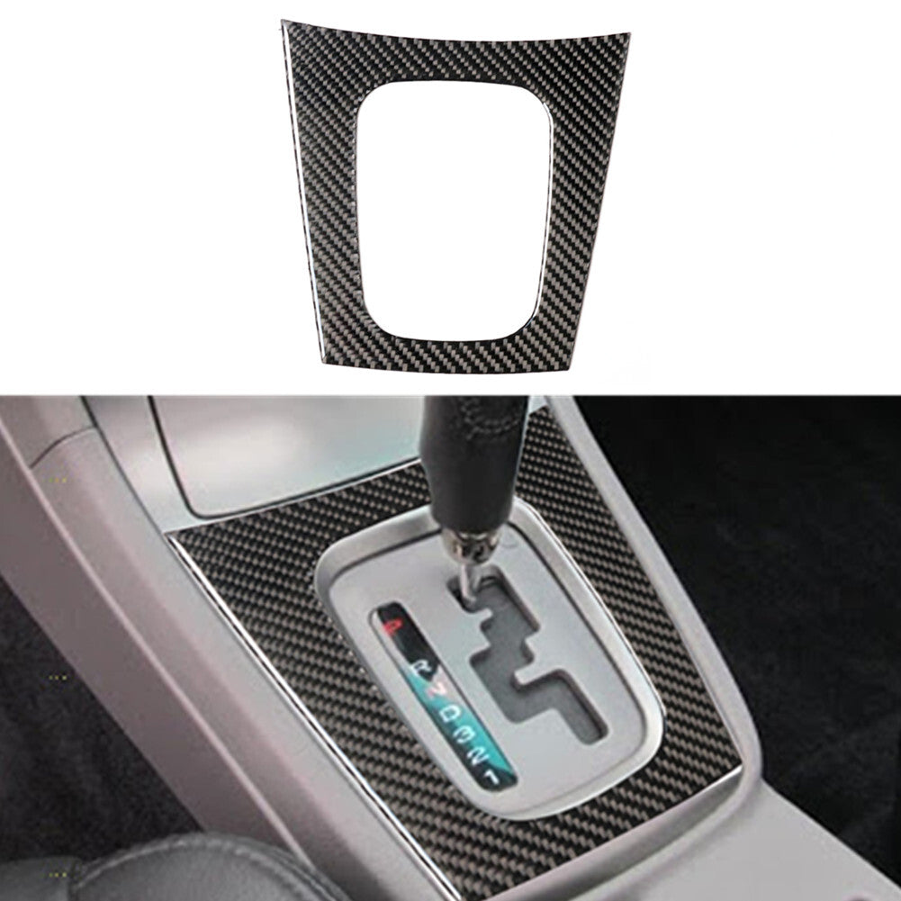 For Lancer Carbon Fiber Speedometer Steering Wheel Cover Trim Red v