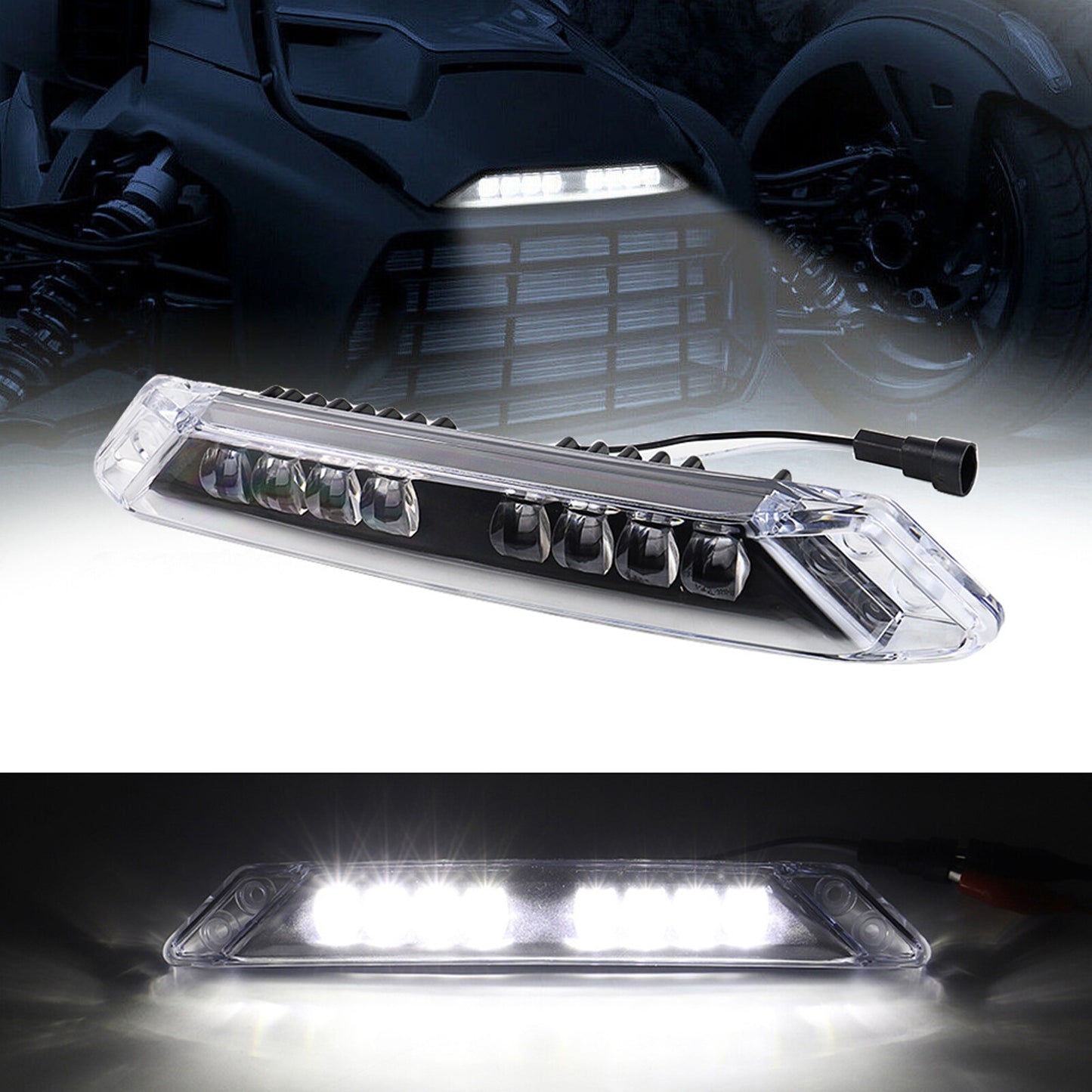 For 2020 Spyder RT 219400991 LED Front Bumper Light Can LED Auxiliary Light AT