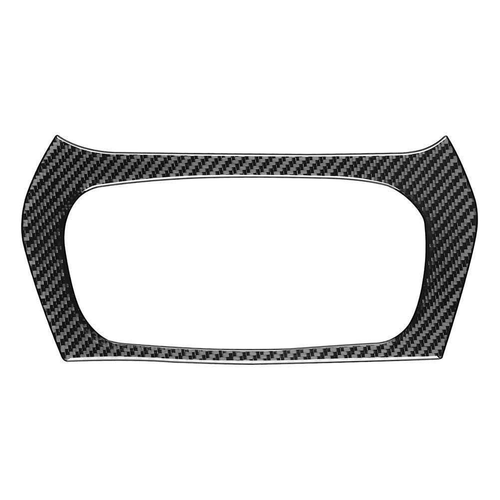 Carbon Multimedia Air Conditioning Panel Cover Trim for Jeep Cherokee 2014-2023