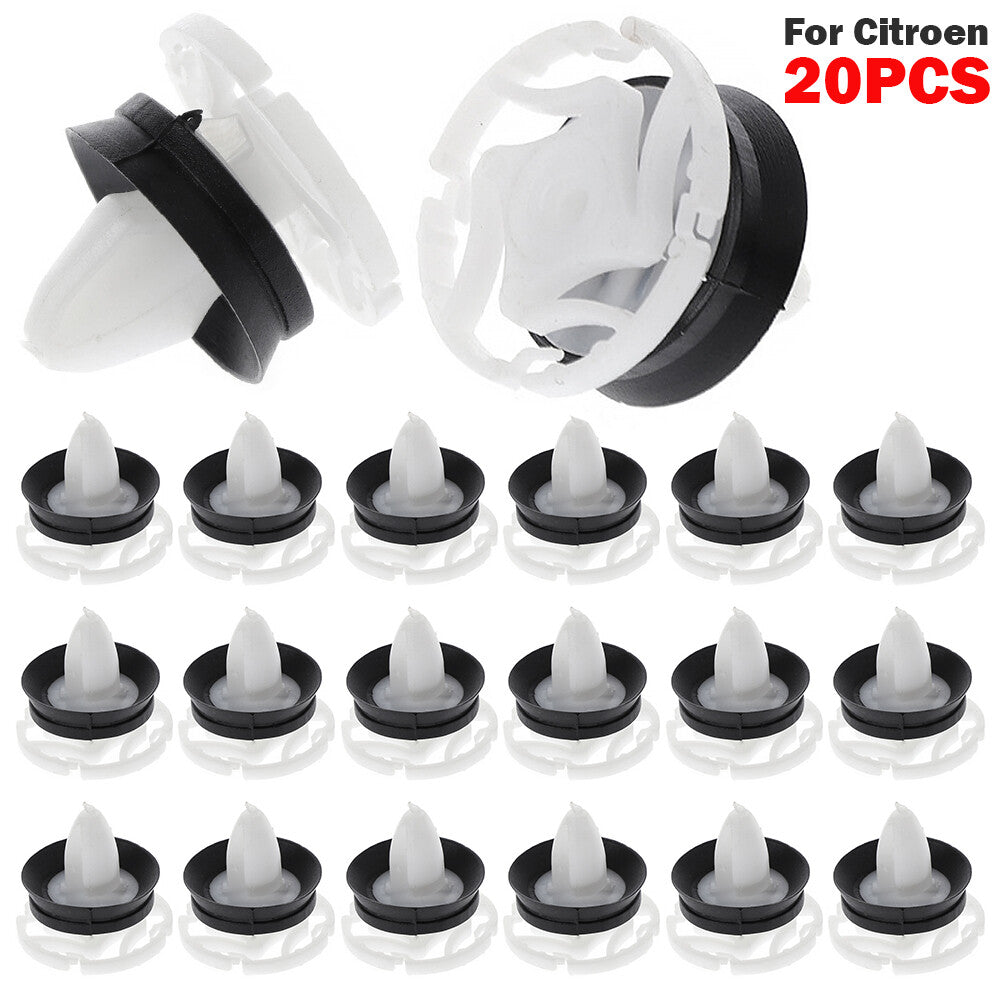 20 car plastic fasteners for Peugeot / / for Citroën interior trim - n