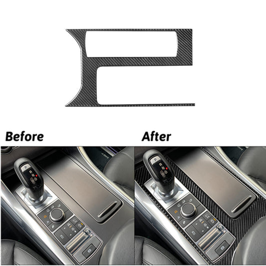 Carbon Fiber Interior Navigation Display Frame Cover Trim For GT-R R35 v