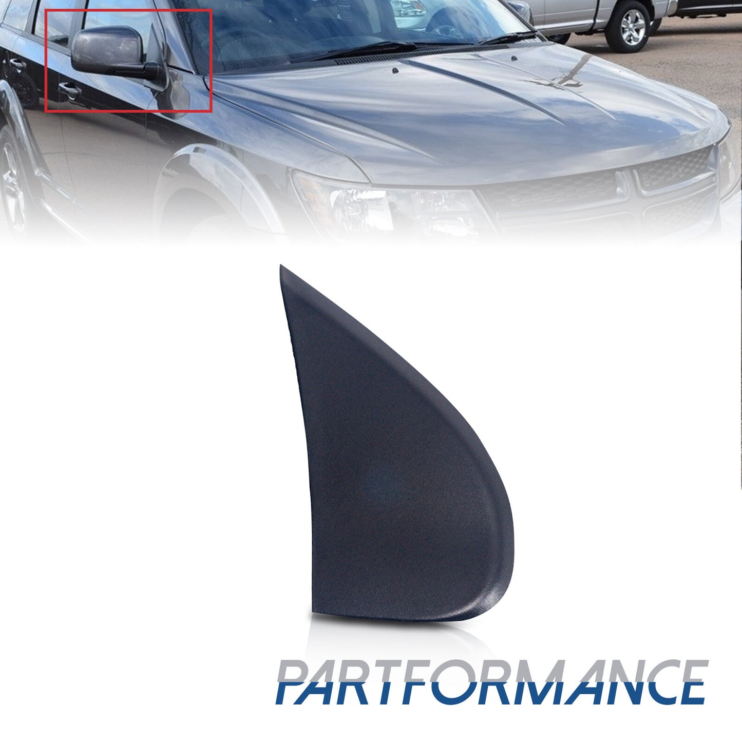 JOURNEY FENDER Apploque TRIM VENT MOLDING FRONT RIGHT 5178150AD