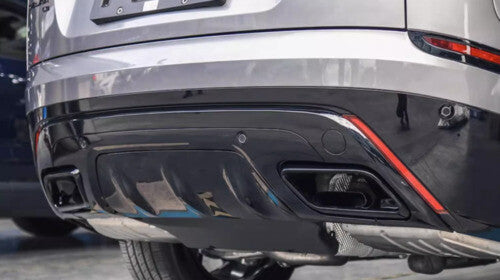 for Range Rover Velar HSE Glossy Black 2018-2023 Rear Bumper Protect Guard Strip