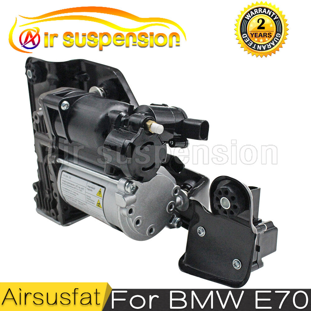 Air Suspension Compressor w/ Valve Block for BMW X5 (E70) 06-13 X6 (E71) 07-14