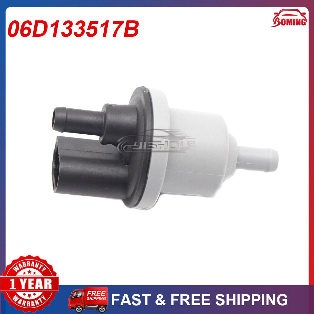 One new 06D133517B steam purification valve suitable for Audi for A8 , Q7, for Volkswagen for Passat CC 3.6L, 2004-2018.