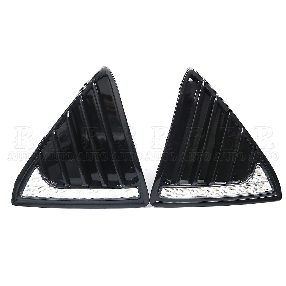 1 Pair 12V LED DRL Daytime Running Lights for Ford Focus 3 MK3 2012-2014