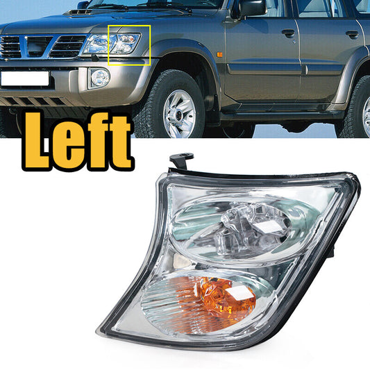 Left Corner Light turn signal No Harness for Nissan Patrol PATROL Y61 2001-2004