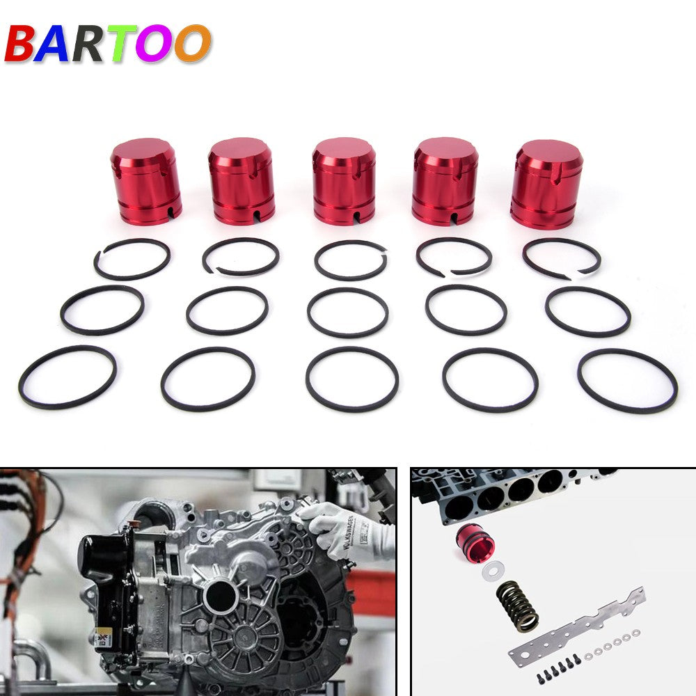 for 1999-on 45RFE 545RFE 66RFE 68RFE Transmission Accumulator Piston Set 5PCS Q
