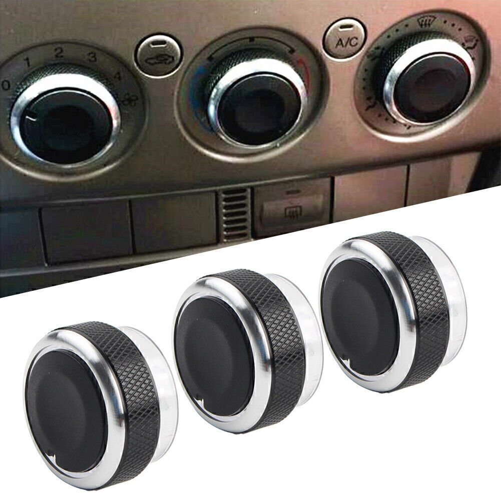 3Pcs Air Conditioner Switch Knob Button for Ford Focus MK2 MK3 Mondeo C/S-max