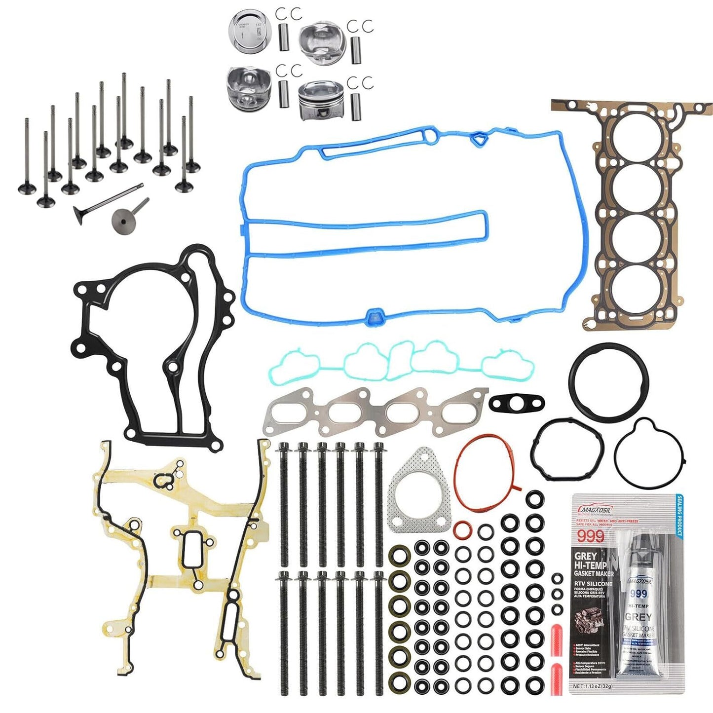 Cylinder Head Gasket Kit Set For 11-16 for Chevy for Cruze Sonic for Buick Encorde Trax 1.4L n