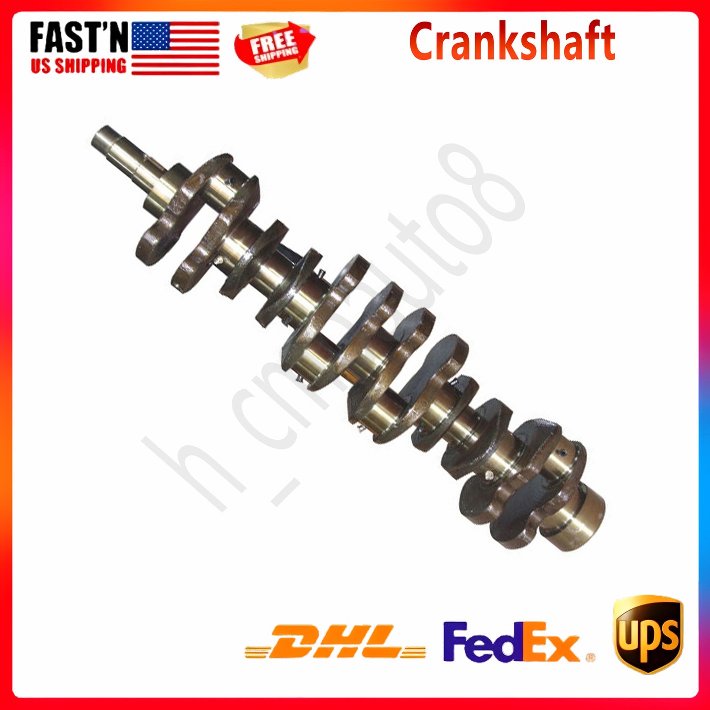 112310-4480 1-12310407-1 Crankshaft for Isuzu EX200-1 6BD1 6BD1T 6BG1 Forklift