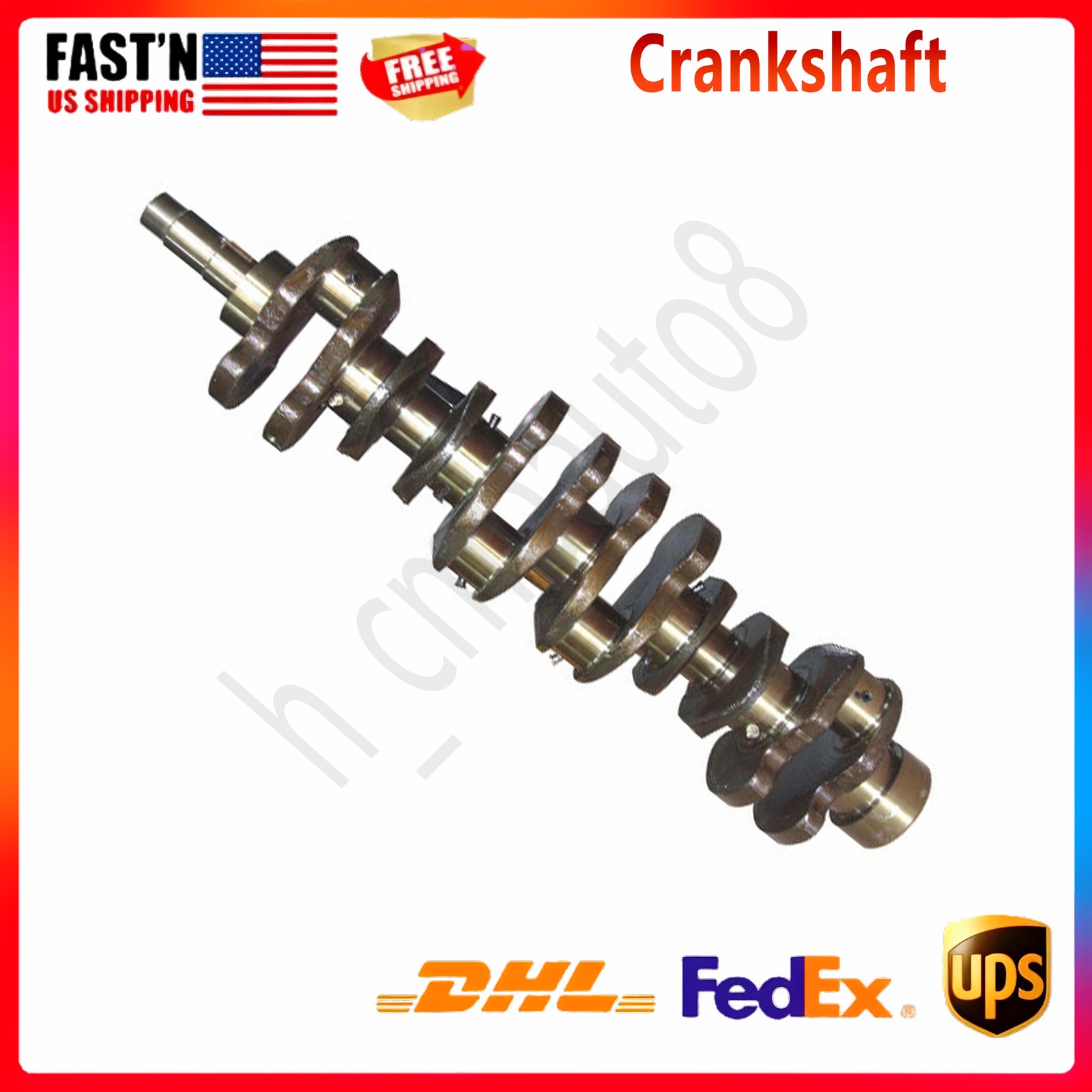 112310-4480 1-12310407-1 Crankshaft for Isuzu EX200-1 6BD1 6BD1T 6BG1 Forklift