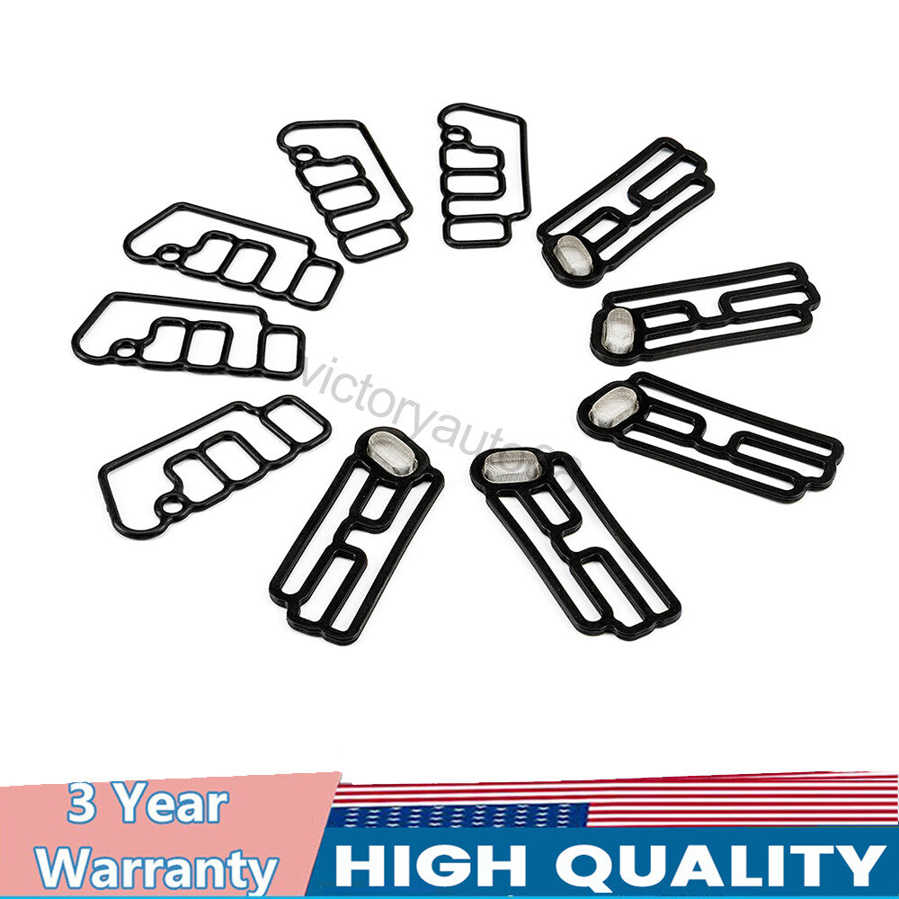 5-piece cylinder head solenoid valve gasket set for VTEC, suitable for Honda 15815R70A01 and 15845R70A01, new.