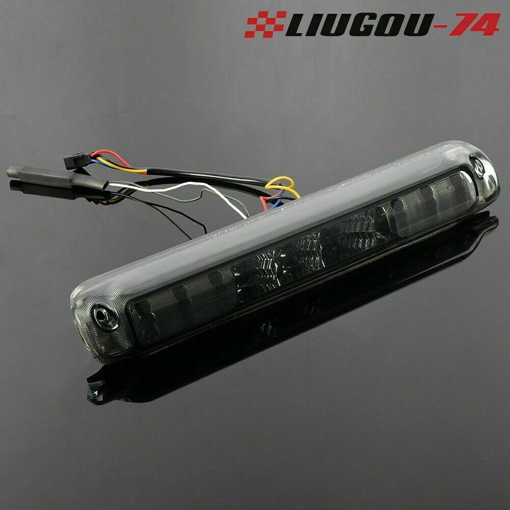 Suitable for 1999-06 Silverado for GMC for Sierra smoked LED third brake taillight- v