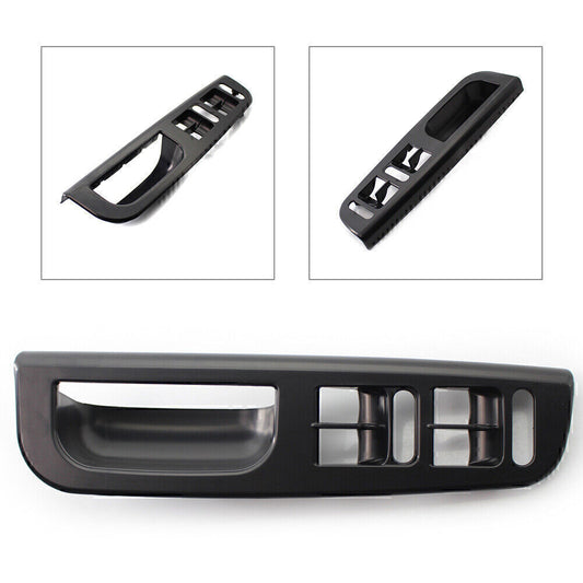 1PC RHD Door Window Switch Bezel Fit for VW for Passat for Jetta / for Bora for Golf MK4 1999-05 Black Q