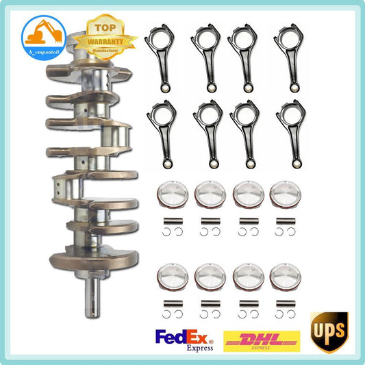 AJ133 Crankshaft/Connecting Rod+Rings kit for Jaguar for Land Rover 5.0 Set DHL UPS