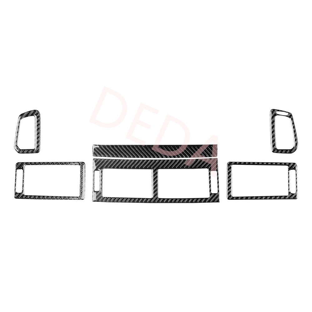Carbon Fiber Air Vent Outlet Set Trim Kit for Land Rover Discovery Sport 2015-19
