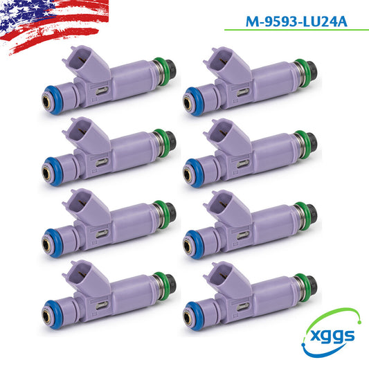 8PCS FITS for FORD for MUSTANG 4.6L RACING FUEL INJECTORS M-9593-LU24A