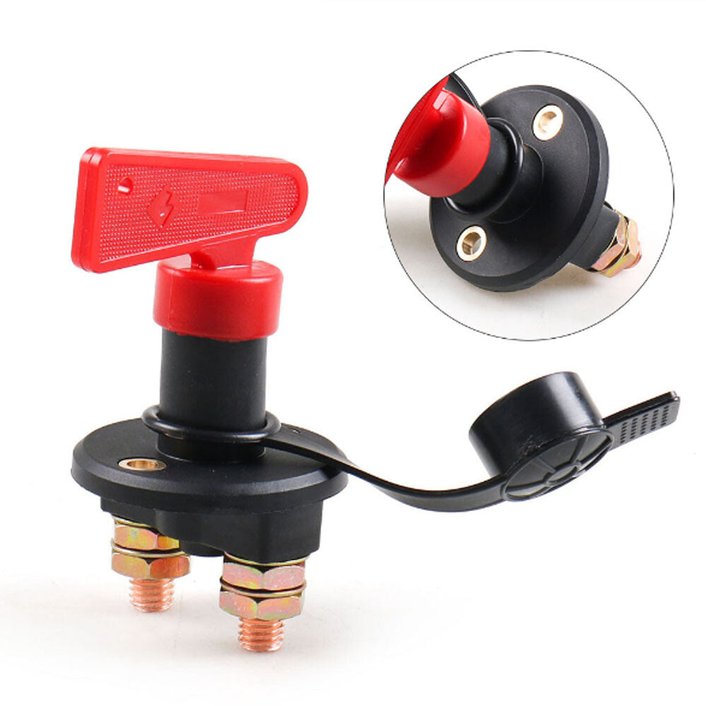 12V 24V Disconnect Battery Isolator Cut Off Kill Switch Key For Car Marine Boat Q