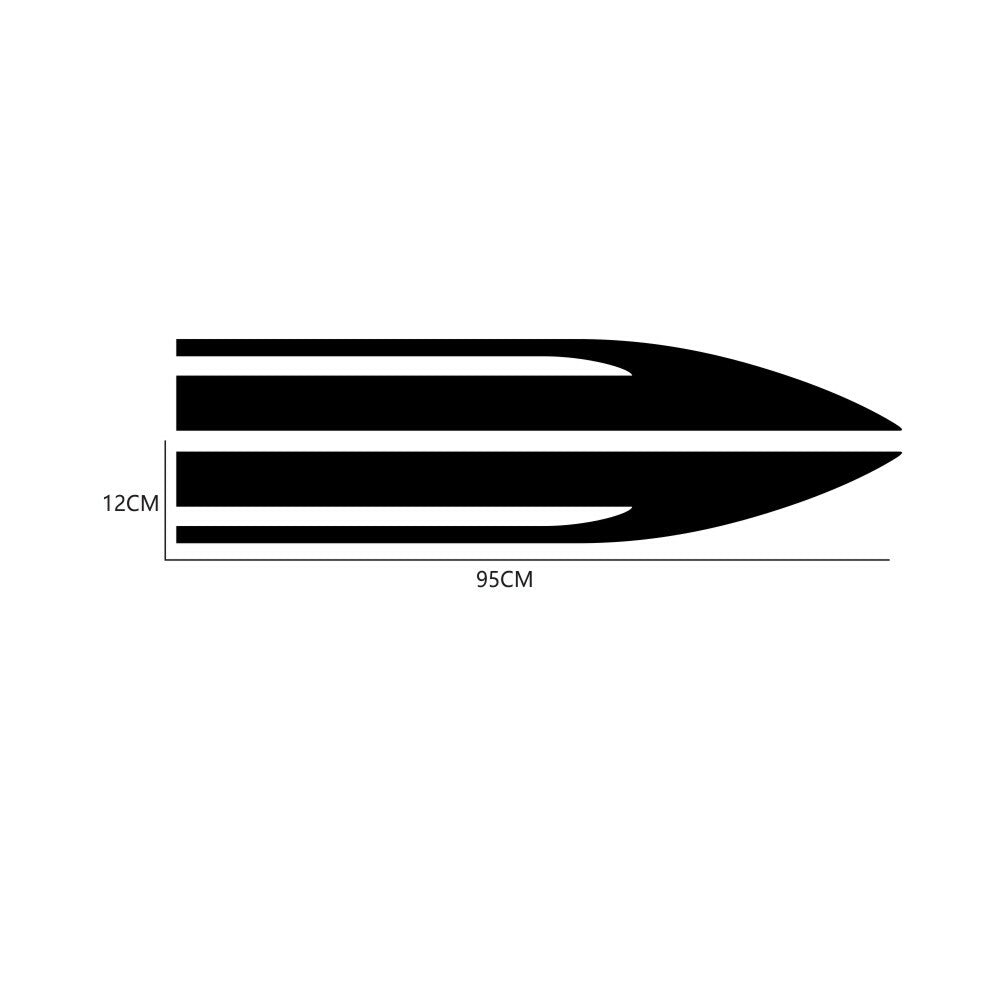 Racing Hood Stripes Decal Vinyl Stickers for Car SUV Truck Accessory Decor New