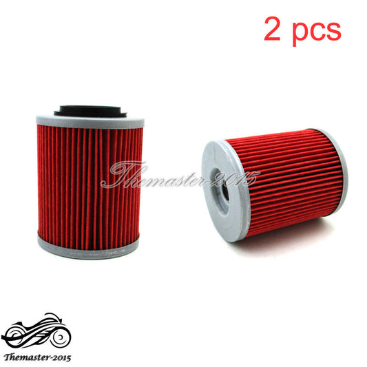 2pcs Oil Filters For 800cc Hisun UTV Excalibur Menards Yardsport Qlink Supermach Q
