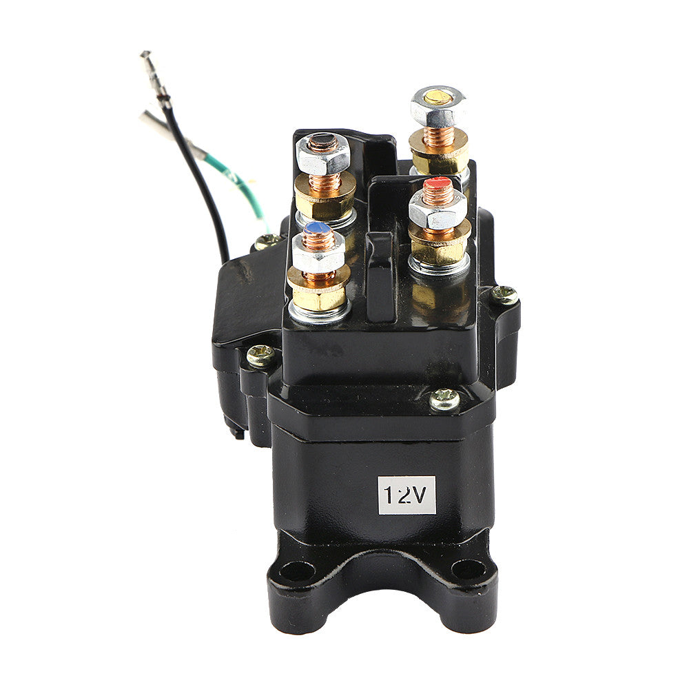 Winch electromagnetic relay solid contactor rocker switch thumb universal suitable for trucks and all-terrain vehicles