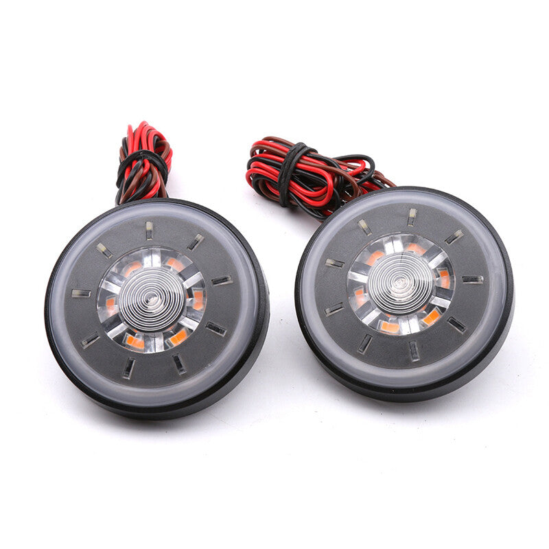 LED Brake Stop Rear Warning Light Side Turn Signal For Dirt Bike Motorcycle Kit v
