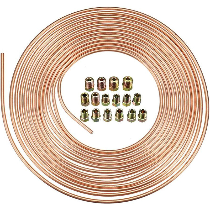 Brake cable kit, brake line, fuel/transmission line, coil with connector
