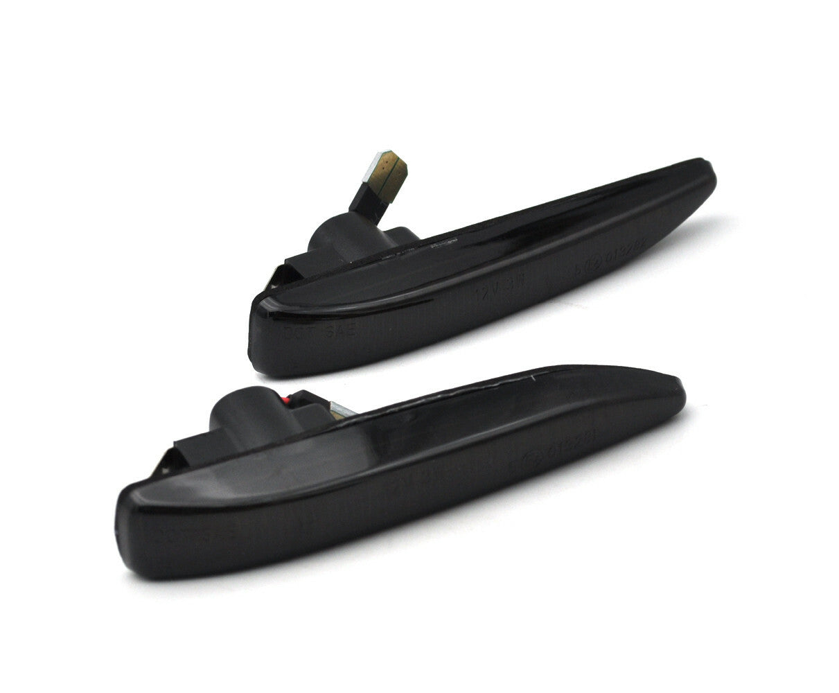 2x error smoke amber LED Side Marker signal Light For E65 E66 2001-2008 v