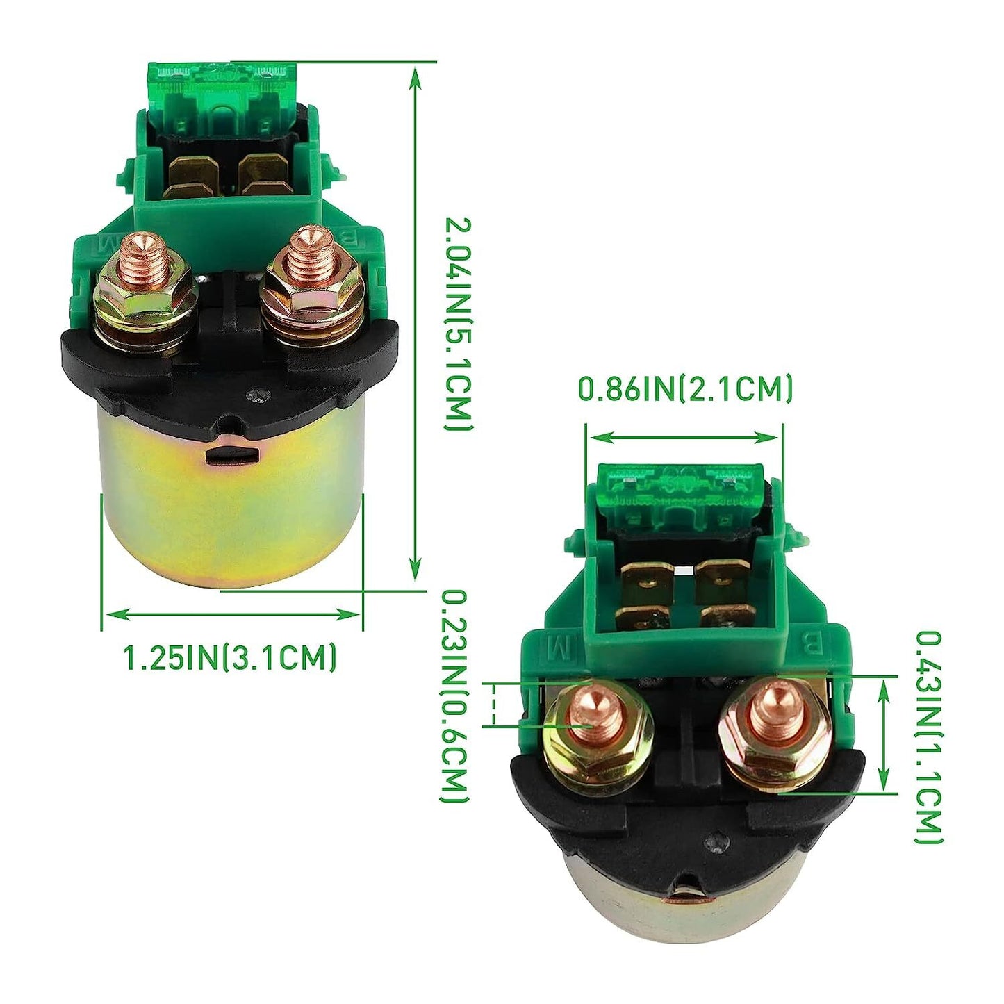 Starter Solenoid Relay for Kawasaki BAYOU 220 KLF220A 1988-2002 99 2000 2001 ATV
