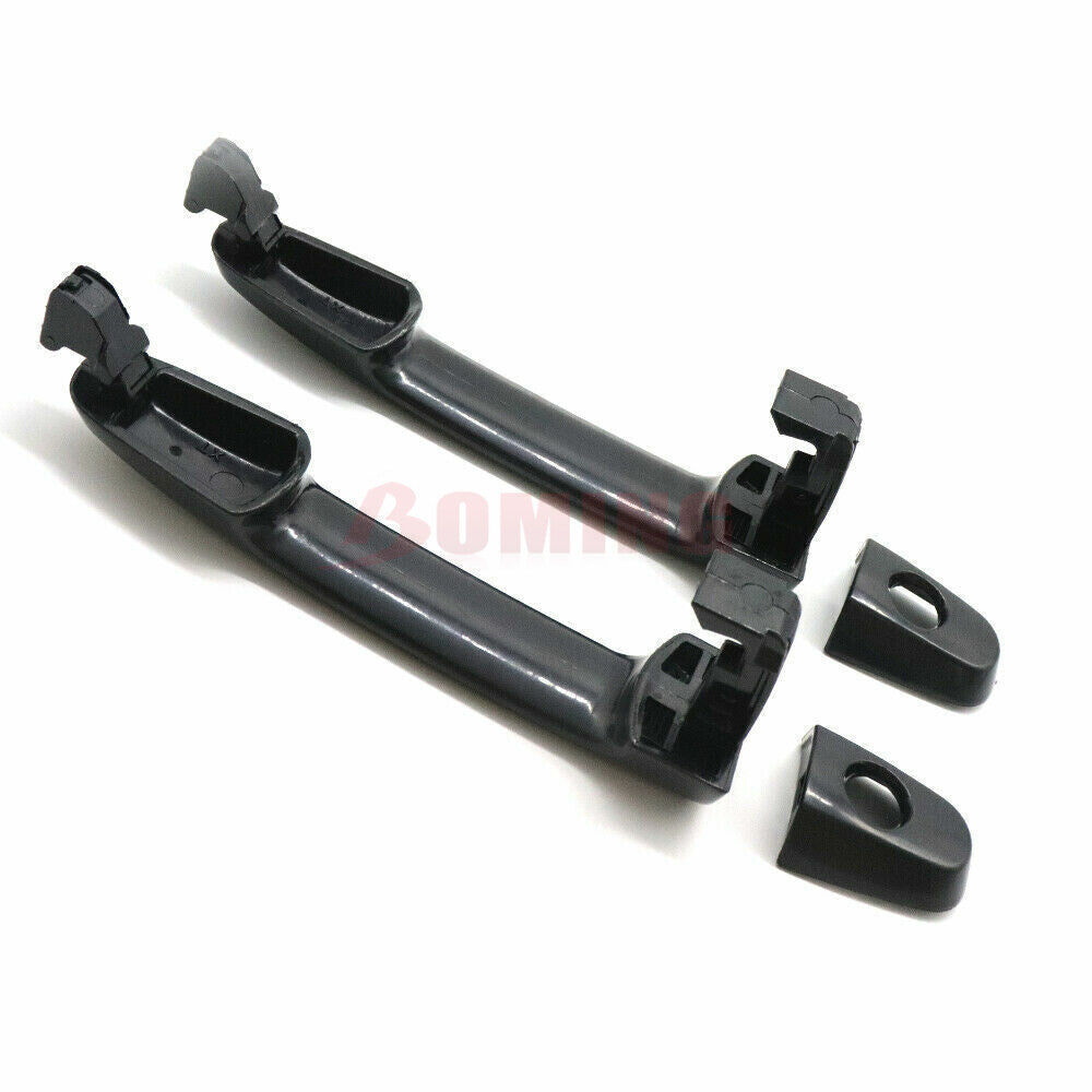 4xBlack New Front Rear Left Right Door Handle for Toyota for Corolla Matrix 2003-08
