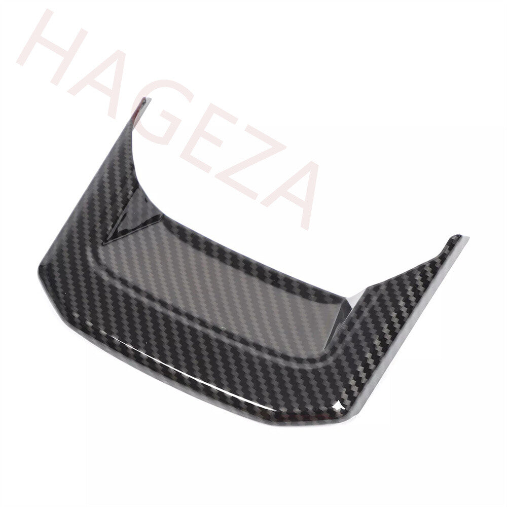 Carbon Fiber ABS Steering Wheel Bottom Cover For Toyot@ for Land Cruiser LC250 2024+