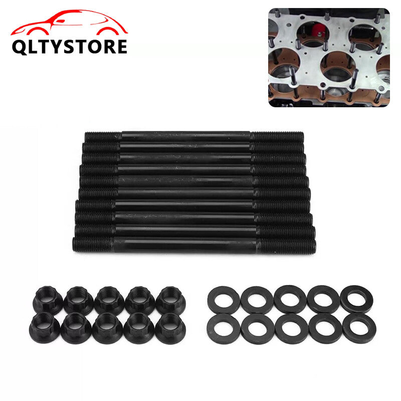 201-4302 Head Stud Kit for BMW 2.5L M50 3.0L S50US 3.2L S52US M50 S50 Heavy Duty Q