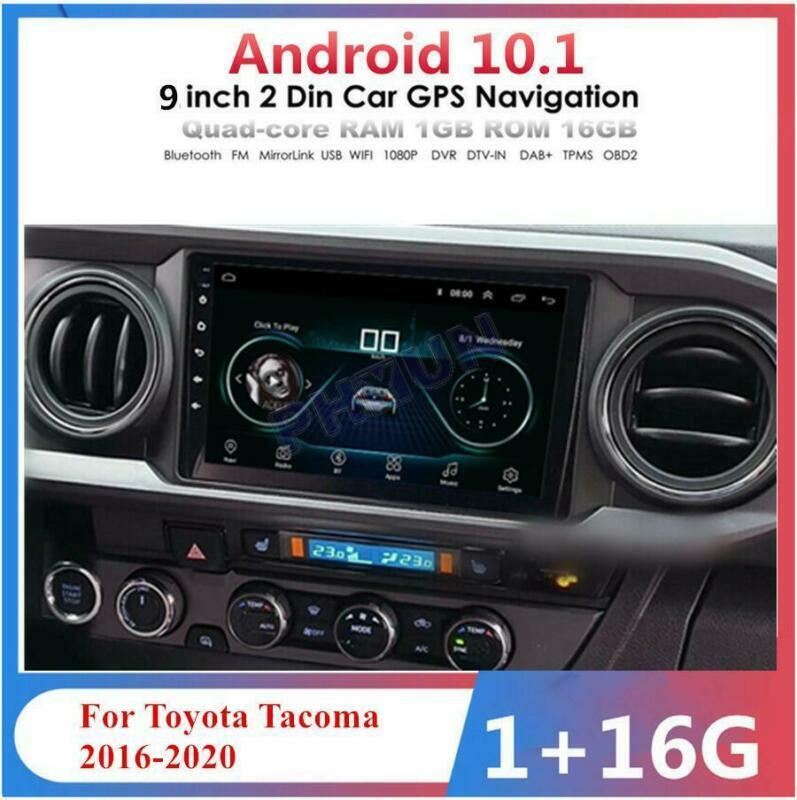 GPS 9'' Android 10.1 Stereo Radio Head Unit Navigation for 2016-20 Tacoma n