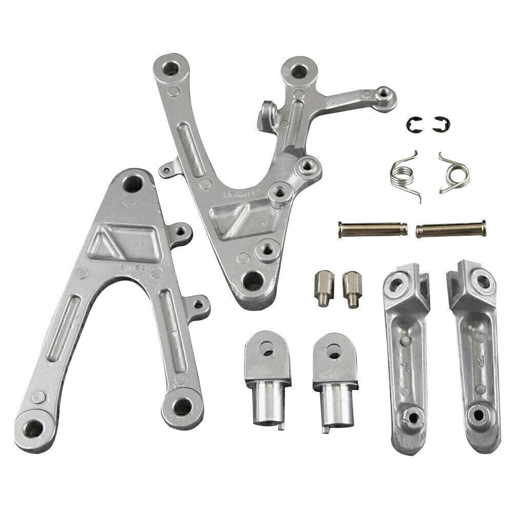 Front Rider Foot Pegs Footrest Bracket for YAMAHA YZF R1 2004 - 2006 Motorcycle