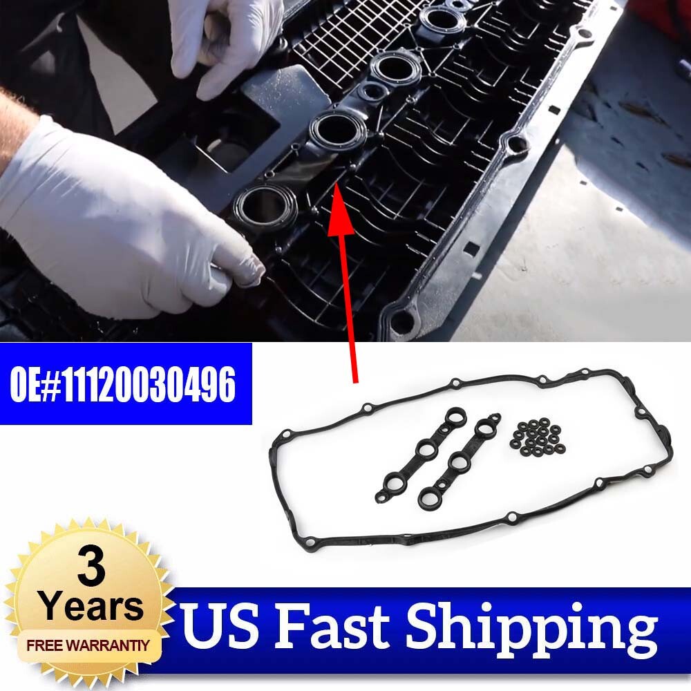 Valve Cover Gasket Kit 11120030496 for BMW 320I 325CI 325I 325XI 330CI 530I