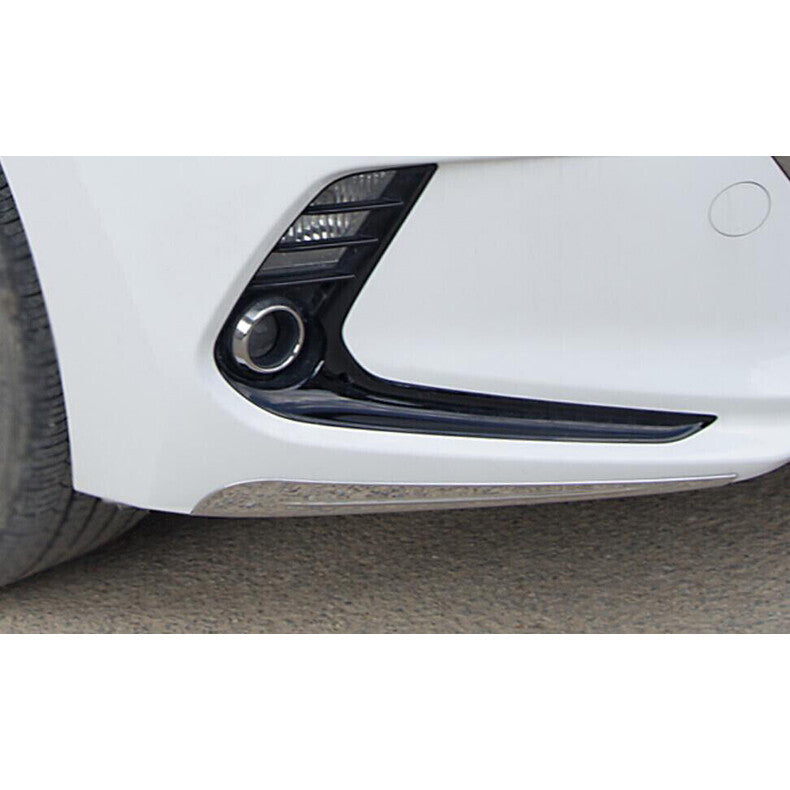 for Hyundai for Elantra 2017-2018 silver Front Bumper Lip Chin Spoiler Splitter trim