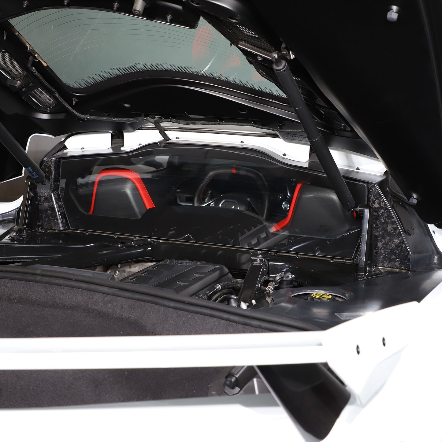 Forged carbon fiber rear window cover suitable for Corvette C8 Z51 Z06 2020-2023- n