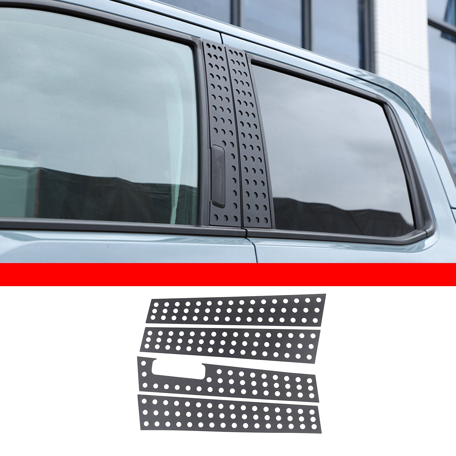 American Flag Side Window B-Post Panel Cover  for ford  Maverick 2022-2024
