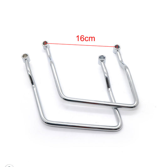 16cm Saddle bag Support Bar Bars Mount Bracket for Kawasaki Vulcan 750 VN750A Q