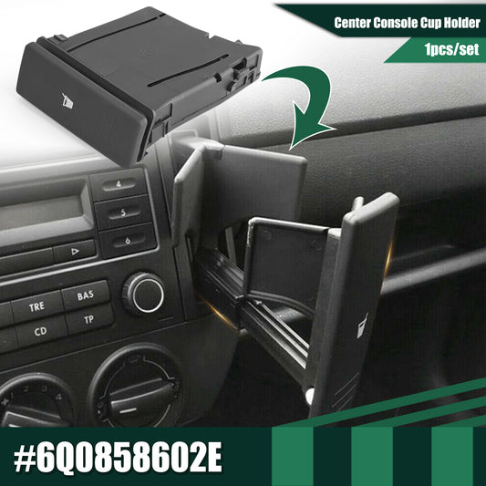 Car Center Console Drinks Cup Holder Dashboard 6Q0858602E for VW POLO 9N 2002-10 Q