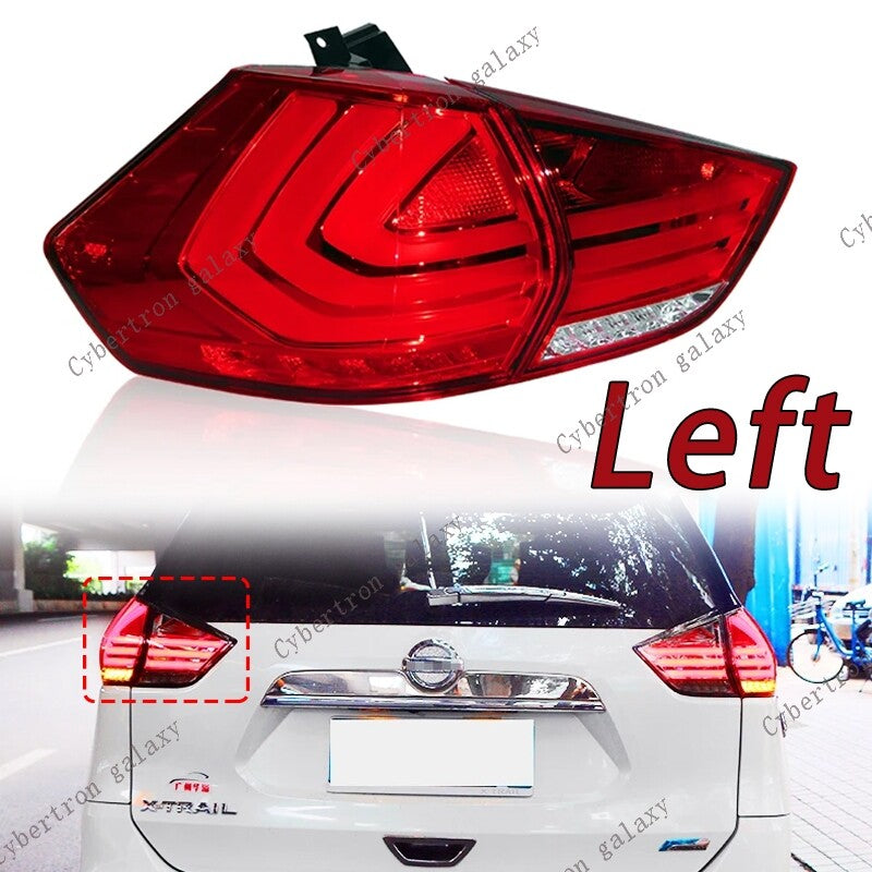 Left side applicable to for Nissan X-trail T32 2014 - 2020 Red LED taillight turn signal