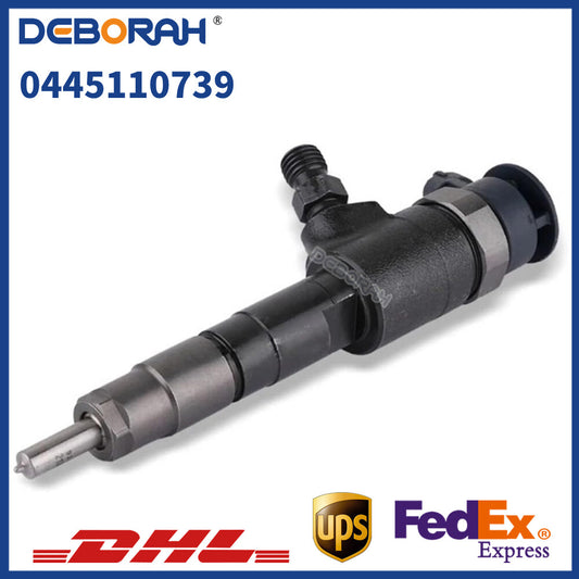 0445110739 Diesel Fuel Injector for Ford for Peugeot for Citroen for Fiat 1.6 TDCI HDI