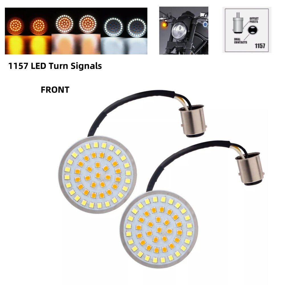 LED Turn Signal Light 1157 Running Light for Harley Touring Sportster Softail