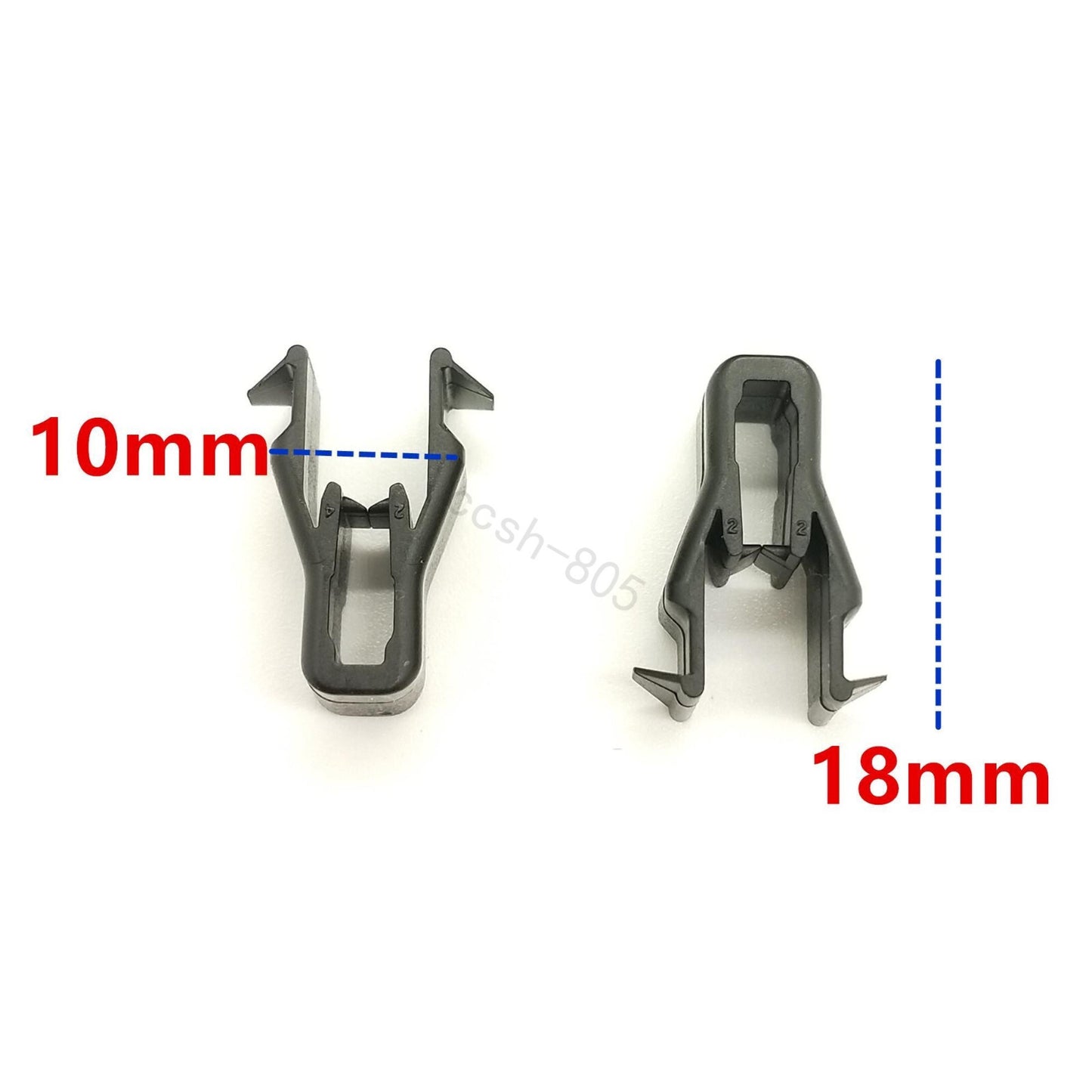 10Pcs Car Center Console Dash Panel Trim Retainer Clips for Mitsubishi for Outlander