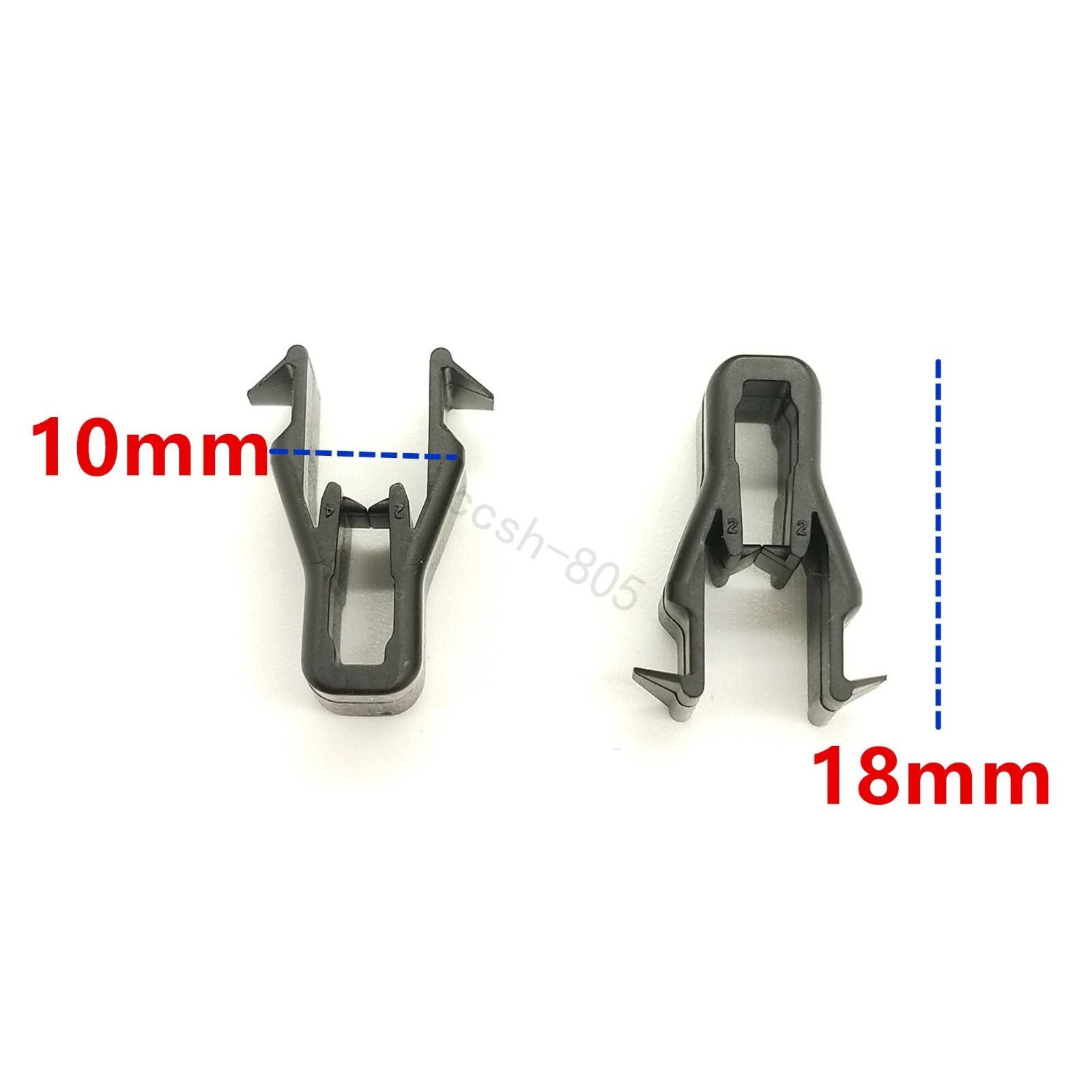 10Pcs Car Center Console Dash Panel Trim Retainer Clips for Mitsubishi for Outlander
